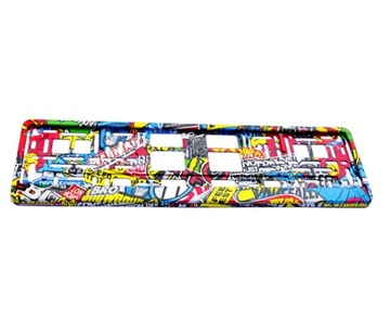 Ramka tablicy rejestracji hydrografika STICKERBOMB