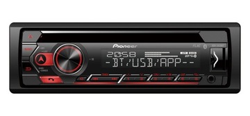 Pioneer DEH-S420BT Автомагнитола Bluetooth CD AUX MP3 USB 4x50 Вт MOSFET