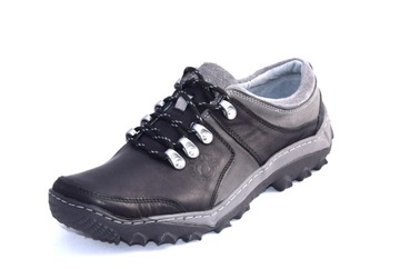 BUTY GÓRSKIE TREKKINGOWE POLSKIE SKÓRZANE 278