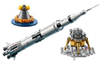LEGO 21309 IDEAS — РАКЕТА НАСА «АПОЛЛОН САТУРН V»