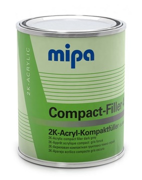 MIPA COMPACT FILLER PODKŁAD AKRYLOWY - CIEMNOSZARY