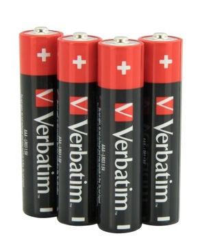 Verbatim baterie R3 (AAA) Premium Alkaline 4 szt