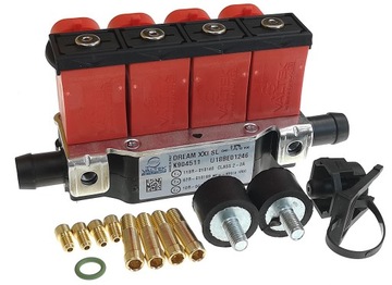 LISTWA WTRYSKIWACZY GAZU VALTEK 32 REG + DYSZE KPL