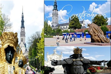 CZĘSTOCHOWA JASNA GÓRA MAGNES MAGNESY NA LODÓWKĘ