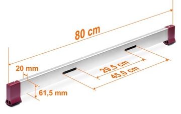 Стабилизатор для лестниц KRAUSE CORDA до 2017/80 см.