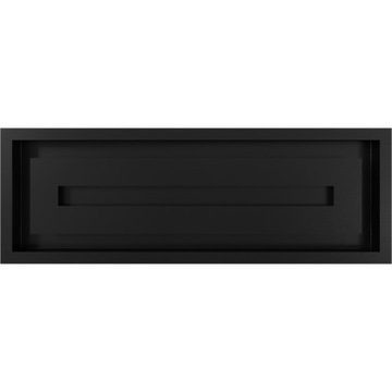 Решетка каминная вентиляционная 17х49 Wind, черная