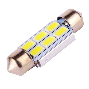 ŻARÓWKA LED 6 SMD 5630 C5W C10W CANBUS 41mm 42mm