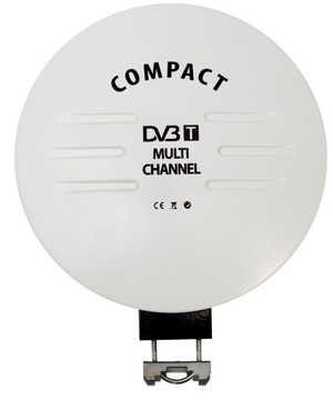 КРУГЛАЯ ТВ АНТЕННА DVB-T2 4K HD MUX8 ACTIVE 360