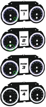 Замена шкалы одометра Infiniti Q50 Q60 миль/ч/км