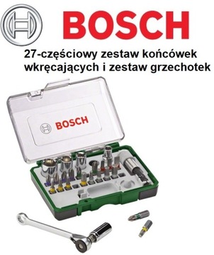 27-częściowy zestaw z grzechotkami BOSCH