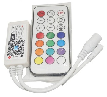 Sterownik WiFi RGBW LED pilot radiowy RF - ALEXA