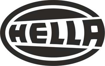 HELLA - naklejka - 5 x 3,2 cm