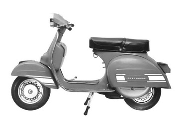Naklejki Piaggio Vespa Rally 200cc