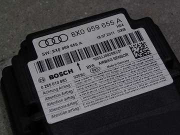 AUDI A1 8X // SENSOR AIRBAG AIR NÁDRŽ 8X0959655A