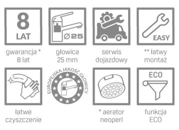 Смеситель для кухни LAVEO POLA BAP 468D ХРОМ/БЕЖЕВЫЙ