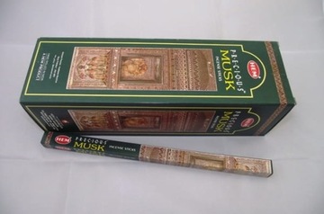 АРОМАТНЫЕ ПАЛОЧКИ ЗЕЛЕНЫЙ МУСКУС 8 шт. /25р/