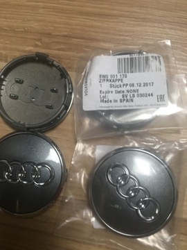 Dekiel Dekielek Kapsel Emblemat Felg AUDI 60 mm