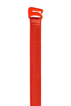 JULIMEX ramiączka materiałowe czerwone 10mm