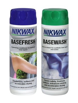 Nikwax Base Wash 300ml + Base Fresh 300ml