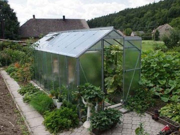 ТЕПЛИЦА ДЛЯ ХОББИ 7/4,5 СТЕКЛО 4мм 11м2