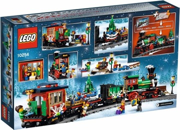 LEGO CITY (10254) РОЖДЕСТВЕНСКИЙ ПОЕЗД ЗИМНИЙ ПАР LOC