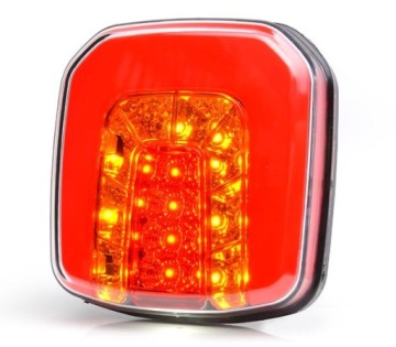 LAMPA TYLNA LED ZESPOLONA LAWETY PRZYCZEPY 12/24V