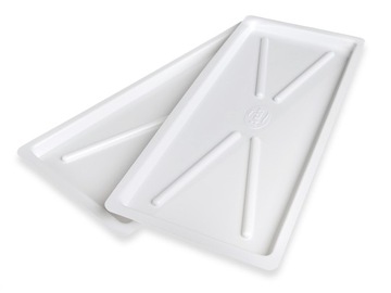 Tacka podstawka plastikowa do suszarki 55x24cm - BIAŁA