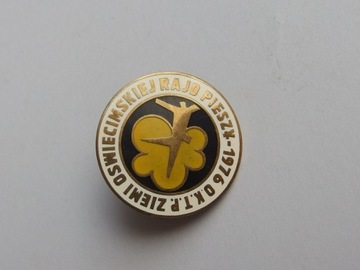 Odznaka OKTP Ziemi Oświęcimskiej Rajd Pieszy 1976^