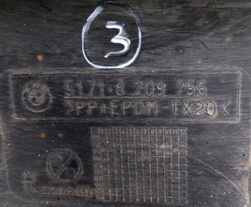 BMW E46 FL LISTWA PROGOWA P+L KOMPLET