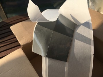 Бутиловая уплотнительная лента 25мб х 100мм.