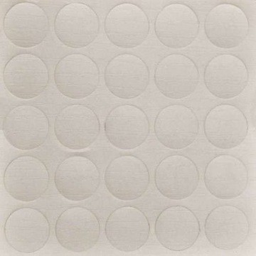 ZAŚLEPKA MEBLOWA SAMOPRZ Fi14 BIAŁY STRUKT. 25 szt