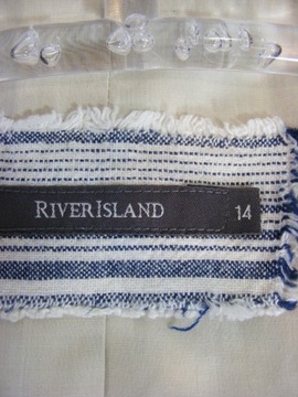 RIVER ISLAND letnia marynarka rękaw 3/4 R 14/42