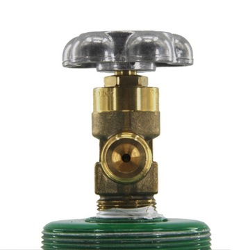 КОМПЛЕКТ Аргон Ar 99,9% баллон + ПЕРЕХОДНИК с ротаметром ROTAMETER