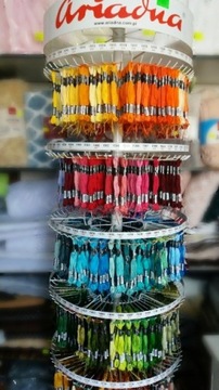 Нитки для вышивания Ариадна для рукоделия.