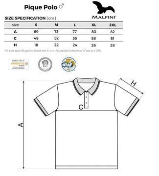 Футболка-поло POLAND FAN EAGLE с вышивкой