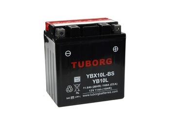 Akumulator Tuborg YBX10L-BS / YB10L 10Ah 160A
