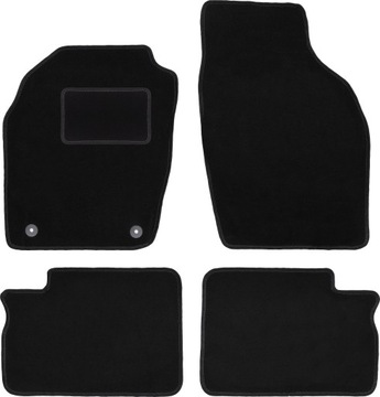 czarne dywaniki CARLUX do: Opel Agila A 2000-2007