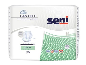 San Seni Plus pieluchy anatomiczne 10 szt