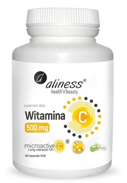 Witamina C 500mg 100 kapsułek ALINESS