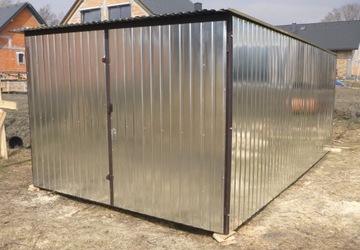 Гараж из листового металла 3х5 под СТРОИТЕЛЬСТВО. гараж из листового металла СТРОИТЕЛЬСТВО