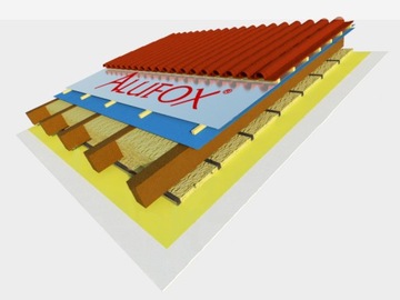 ТЕРМОИЗОЛЯЦИОННЫЙ КОВР ALUFOX АЛЮ + ПЕНА + АЛУ 27 м2
