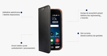 Флип-кейс для Maxcom Harmony MS459