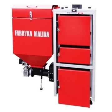 ПЕЧЬ PEASIA 5 КЛАСС 15кВт ЭКОДИЗАЙН МАЛИНОВЫЙ КОТЛ