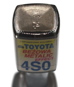 TOYOTA 4S0 BEŻOWA METALIC ZAPRAWKA DO RYS ARA 10 ML