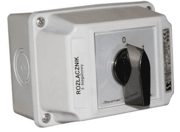 SPAMEL ŁĄCZNIK KRZYWKOWY ŁK63 0-1OB2 3-BIEGUNOWY