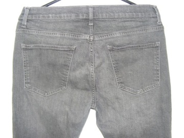 TOPMAN STRECH SKINNY jeansy guziki 32" 76 cm