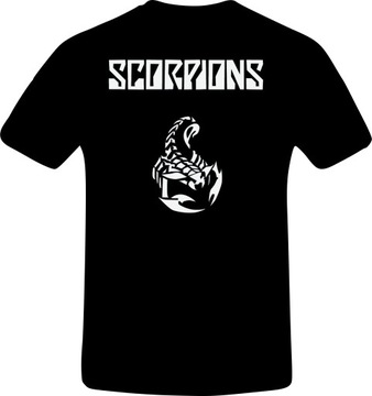 Scorpions T-Shirt Koszulka Super Jakość M 4 WZORY