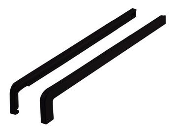 ZAŚLEPKI ZAKOŃCZENIA PARAPETÓW 40 cm CZARNE 9005
