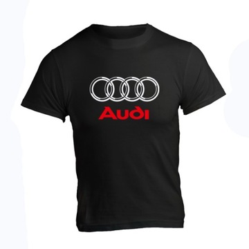 Męska KOSZULKA T-shirt AUDI Quattro s4 a5 S6 4XL