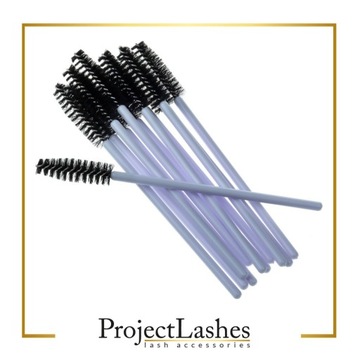 СПИРАЛЬНАЯ ЩЕТКА ДЛЯ РЕСНИЦ 50ШТ ProjectLashes